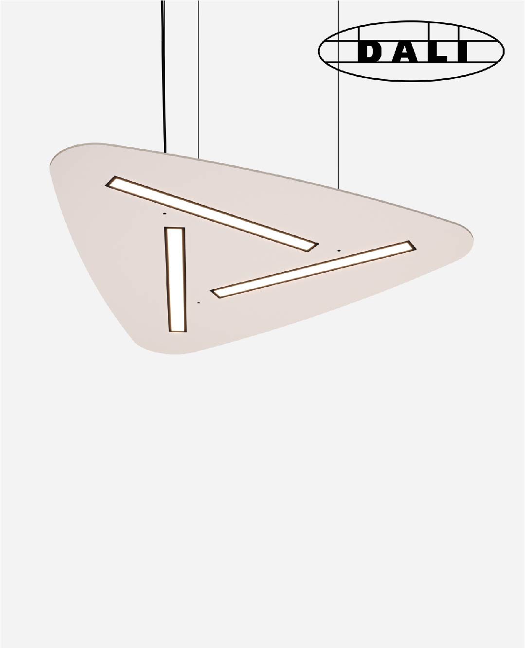 Suspension bois, luminaire DALI, WOOD FSC