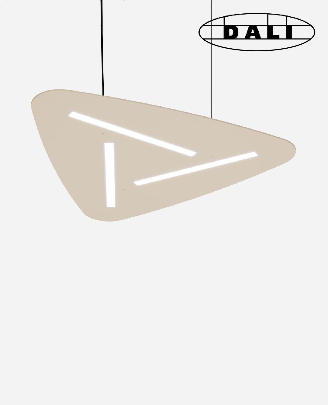 Suspension bois, luminaire DALI, WOOD FSC
