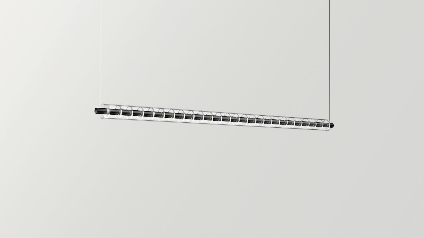 Suspension Loop Base Push - Luminaire en verre