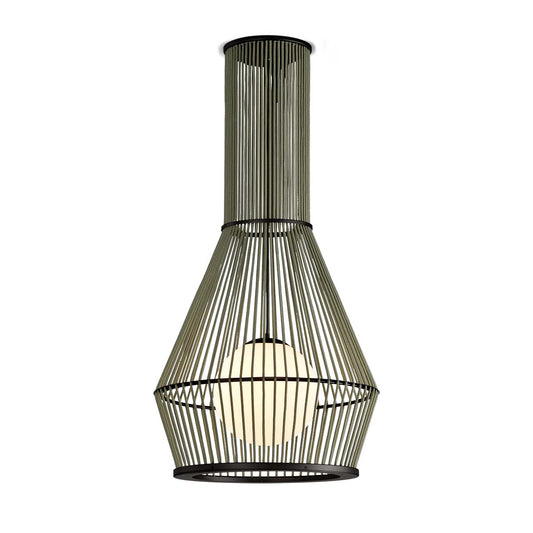 Luminaire en corde Morgana Ø 40 cm – Suspension LED en corde