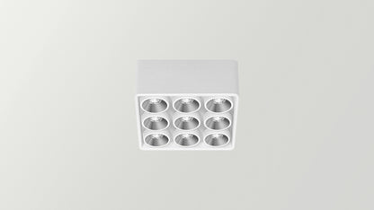 Applique Black Foster Micro Surface 3x3 LEDs