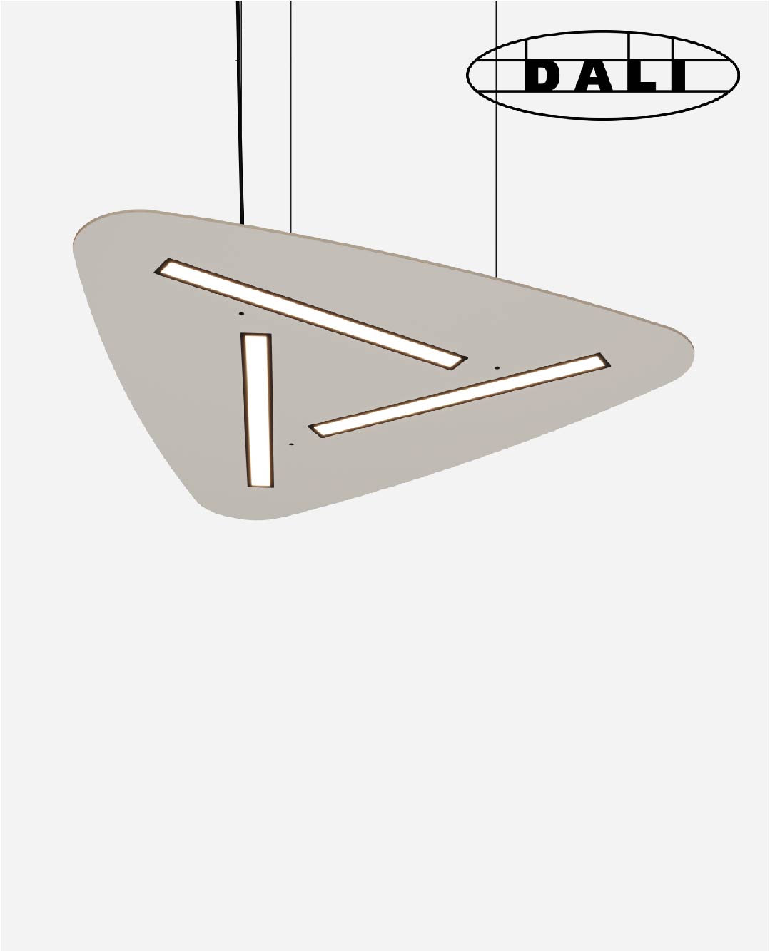 Suspension bois, luminaire DALI, WOOD FSC