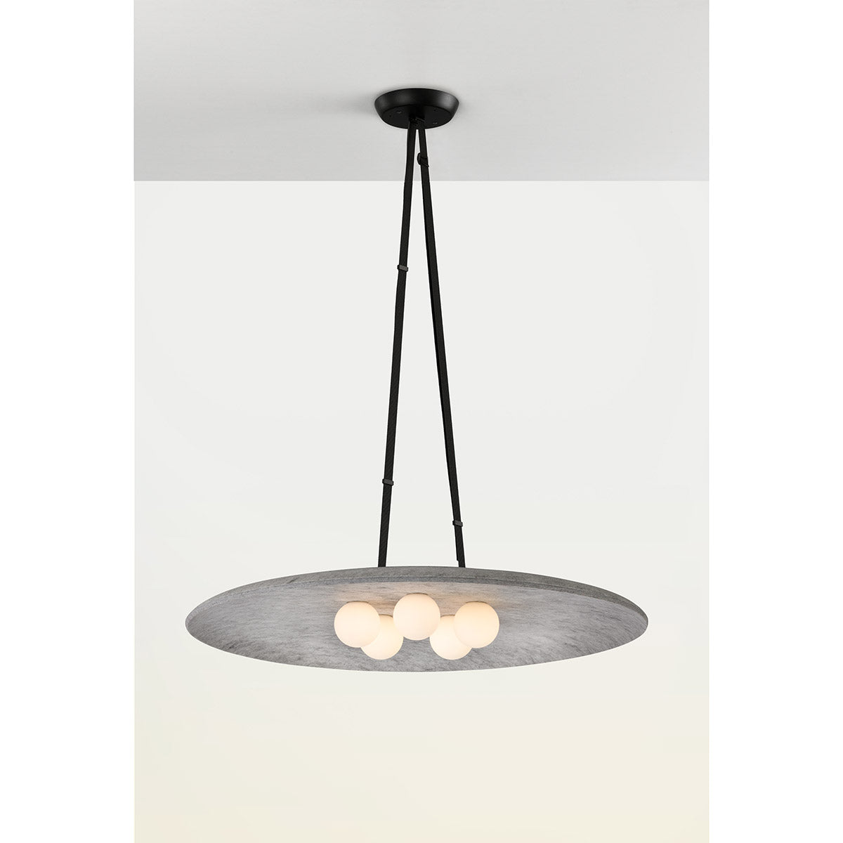 Luminaire acoustique Sonora avec Sphères