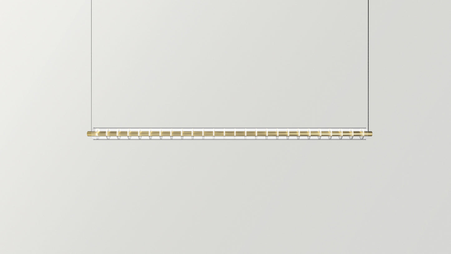 Suspension Loop Base Push - Luminaire en verre