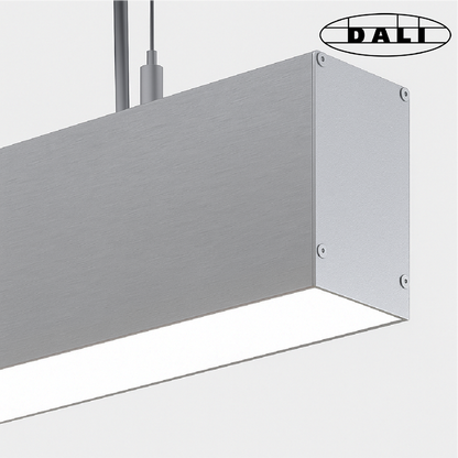 Suspension linéaire en aluminium Nilo - Luminaire DALI