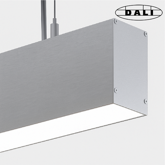 Suspension linéaire en aluminium Nilo - Luminaire DALI