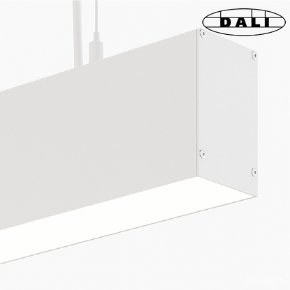 Suspension linéaire en aluminium Nilo - Luminaire DALI