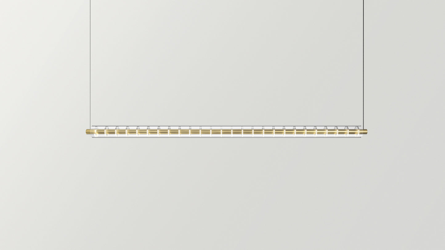 Suspension Loop Base Push - Luminaire en verre