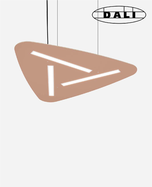 Suspension bois, luminaire DALI, WOOD FSC
