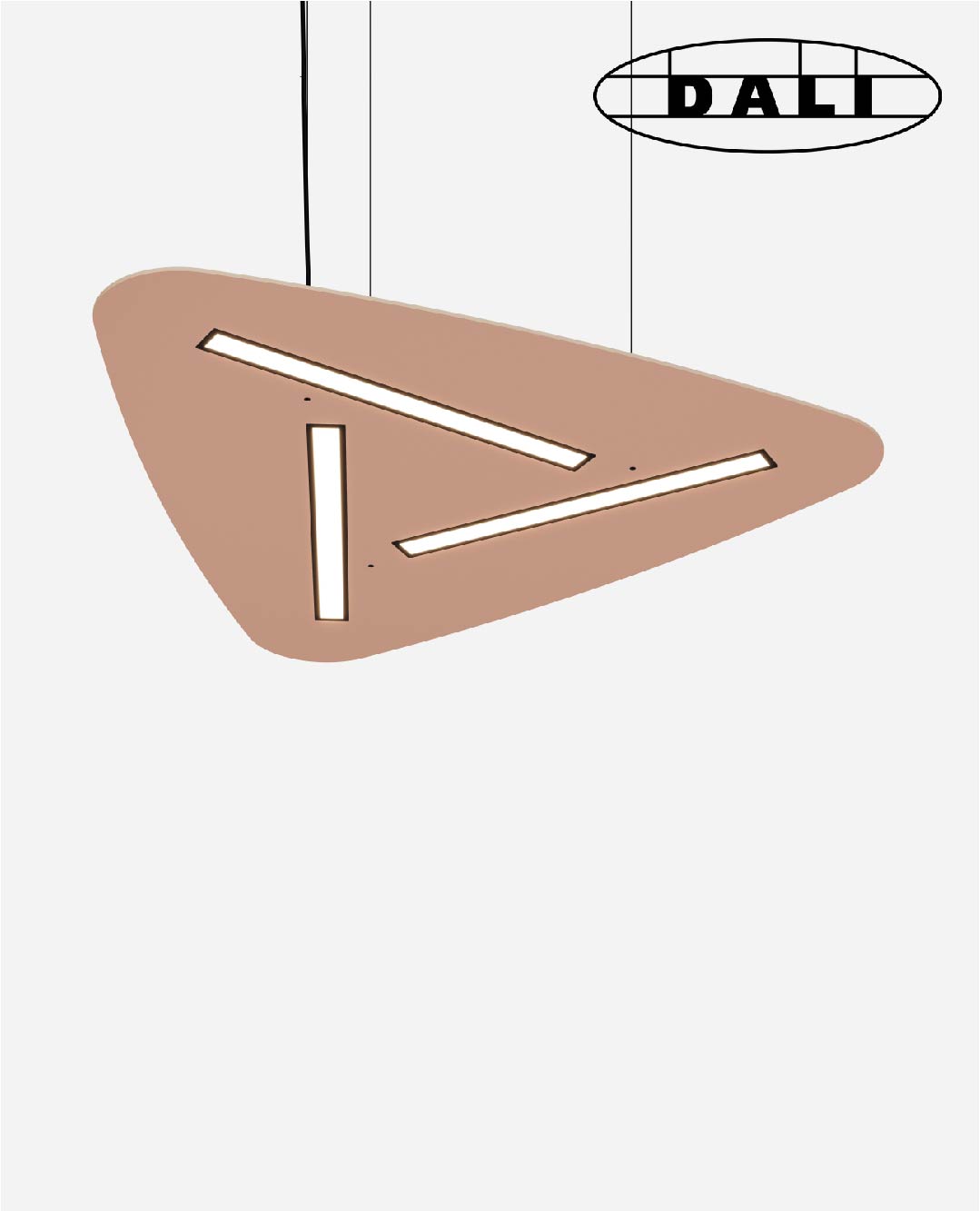 Suspension bois, luminaire DALI, WOOD FSC