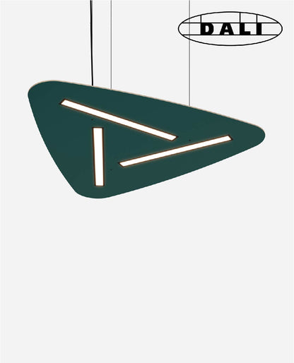 Suspension bois, luminaire DALI, WOOD FSC
