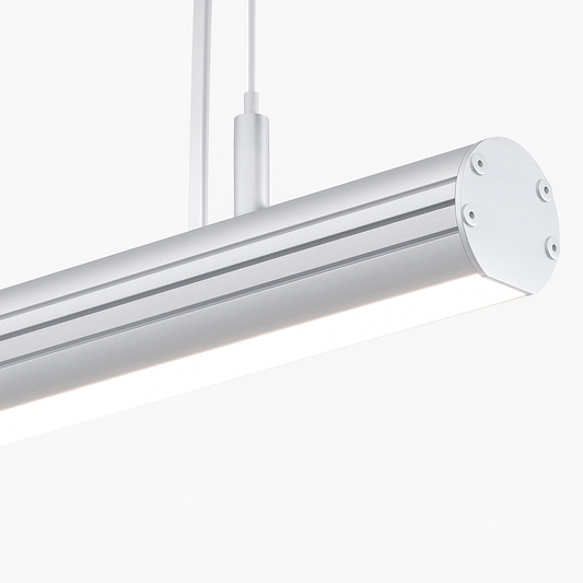 Suspension linéaire Bomu - Luminaire aluminium design