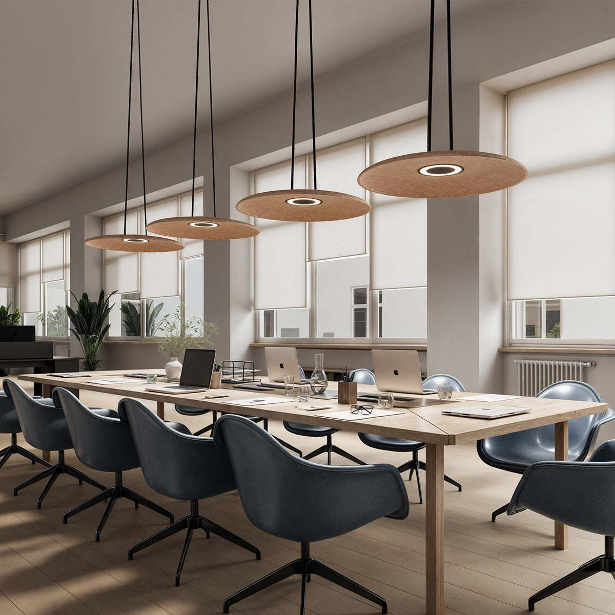 Luminaire acoustique Sonora avec Spots LED