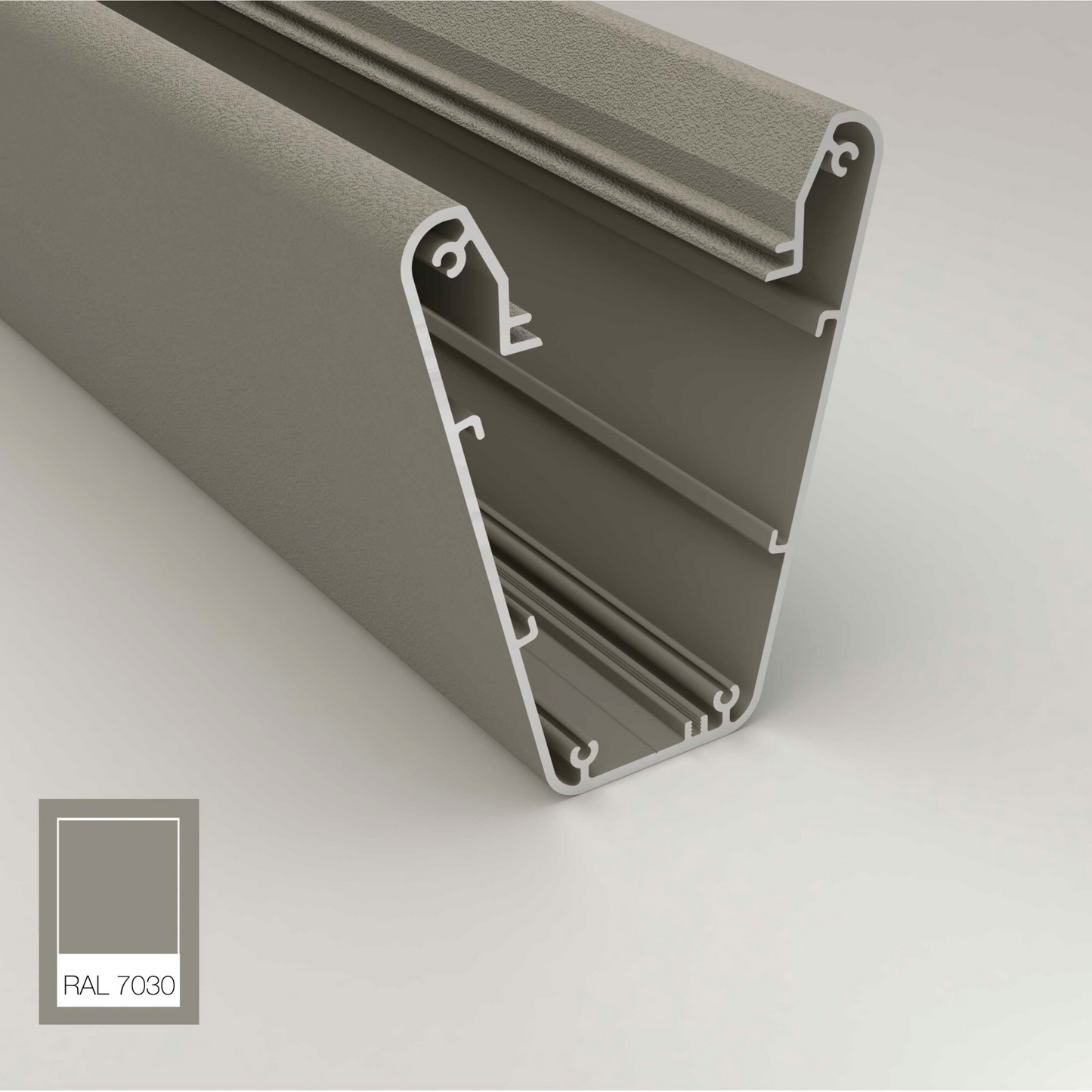 Suspension linéaire Dalia - Luminaire aluminium