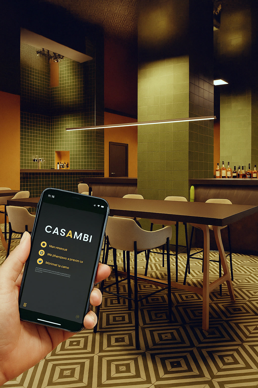 Suspension linéaire en aluminium Bomu HCL