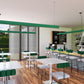 collection-bloom-luminaire-loto-vert-salle-restaurant-ultimlux-avignon