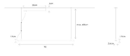 dimension-luminaire-lineaire-bakoy-collection-atlas-ultimlux