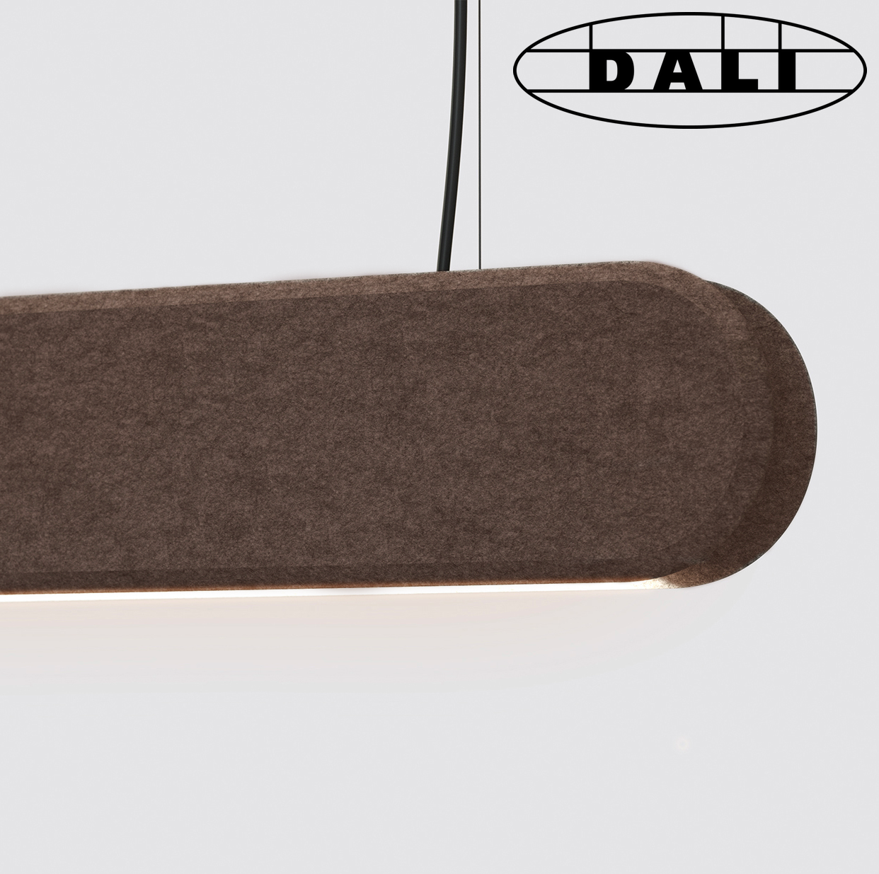 luminaire acoustique kipu collection kallma marron dali ultimlux avignon