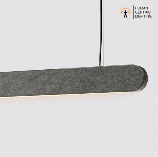 luminaire acoustique kipu inti collection kallma gris hcl ultimlux avignon