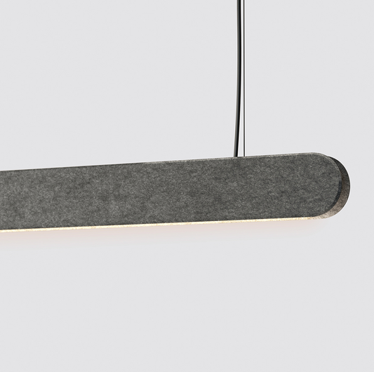 luminaire acoustique kipu inti collection kallma gris ultimlux avignon