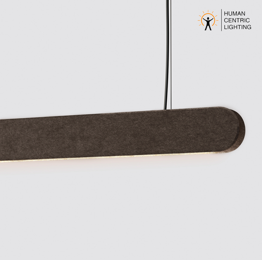 luminaire acoustique kipu inti collection kallma marron hcl ultimlux avignon