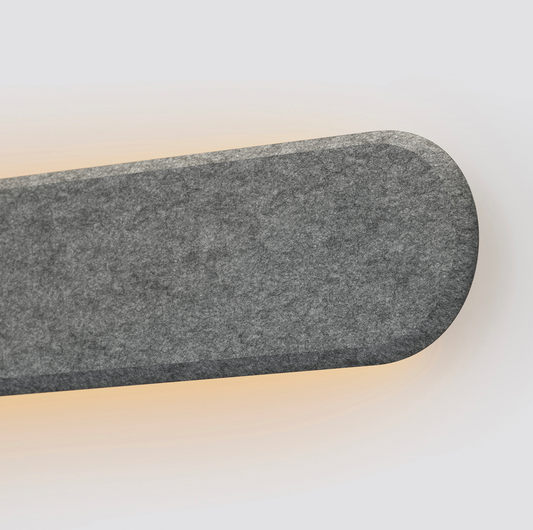 luminaire acoustique kipu wall collection kallma gris ultimlux avignon