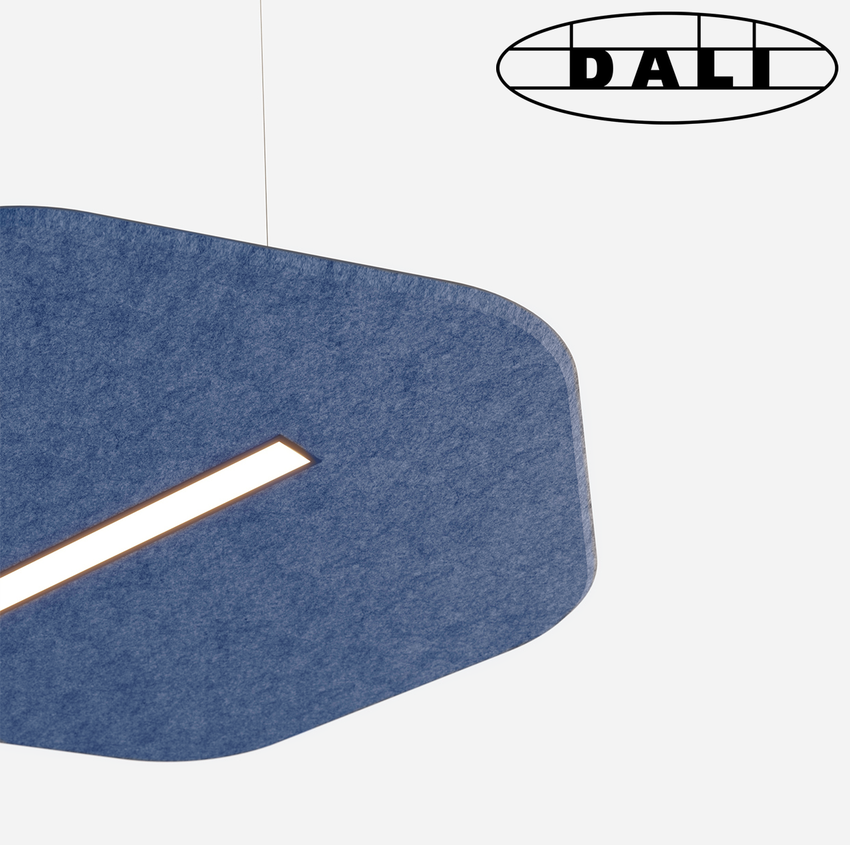 luminaire acoustique sisa collection kallma bleu dali ultimlux avignon