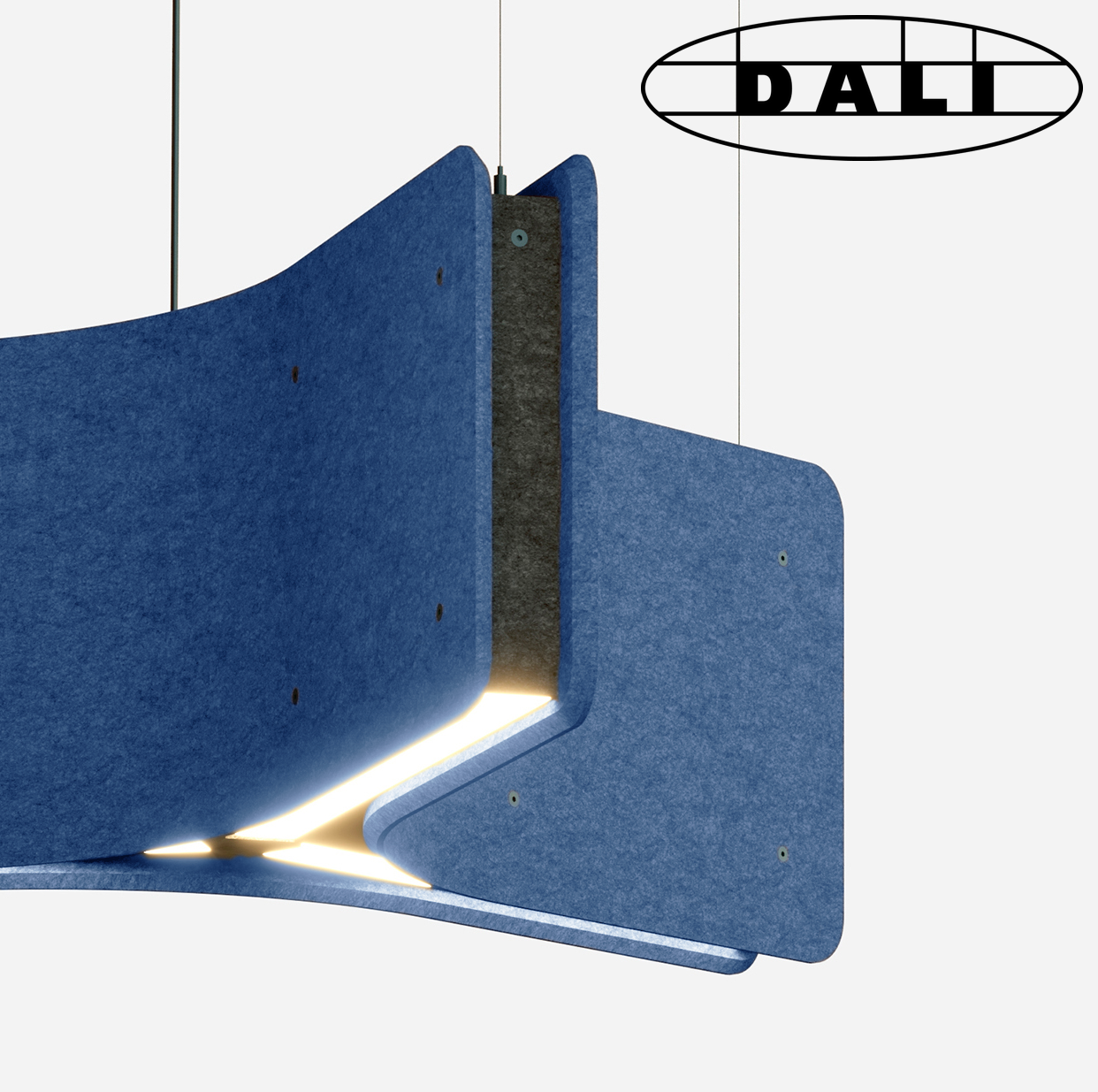 luminaire acoustique warawara kallma bleu dali ultimlux