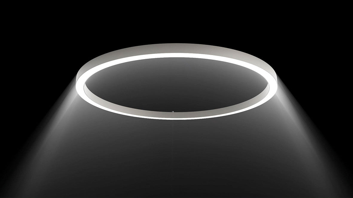 DHANA est un luminaire circulaire de haut rendement ON-OFF de la collection MANDALA