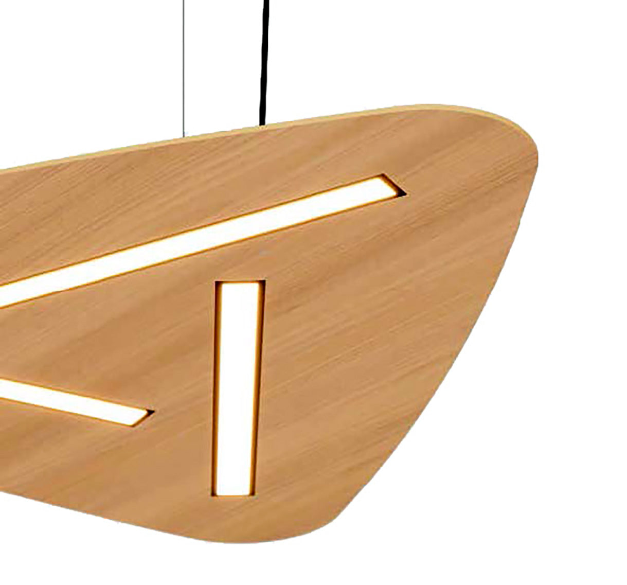 luminaire en bois liwi plafond de la collection wood ultimlux