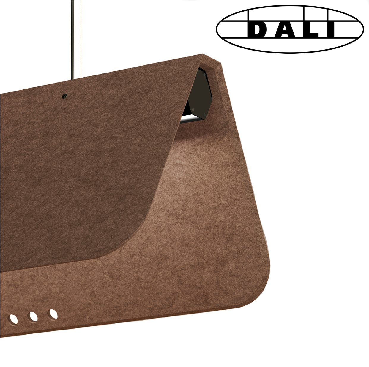 suspension acoustique kuntur collection kallma marron noir dali ultimlux avignon